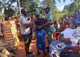Nsukka LGA Chairman Celebrates Nigeria @60 with The Sick, Poor, Aged