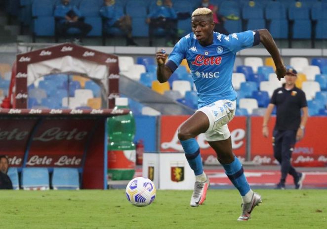 Victor Osimhen On The Bench As Napoli Battle Bologna In Serie A Monday Night Football