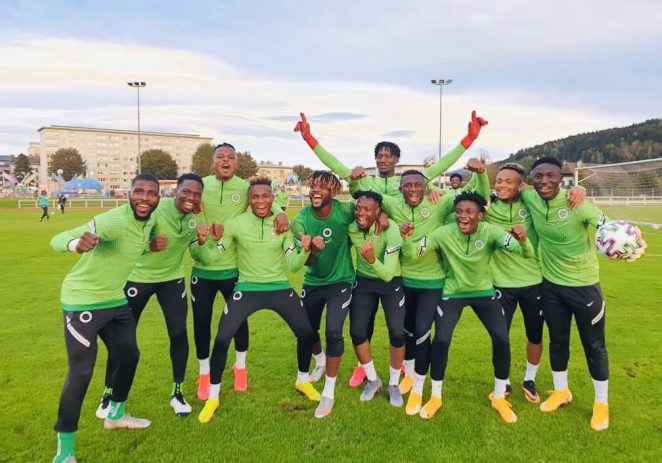 2022 AFCON Qualifiers: Musa, Iheanacho, Maduka, Etebo Onuachu Arrive Benin