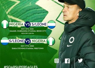 AFCON Qualifier: Super Eagles Begin Training With Edo Deputy Governor