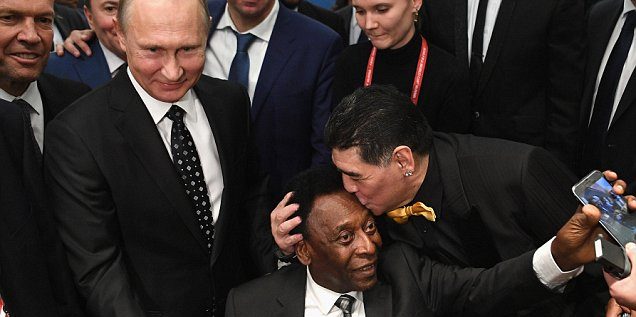 Football Great, Pele Of Brazil Hospitalised