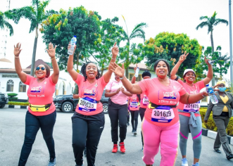 First Lady Competes In Lagos Women Virtual Run