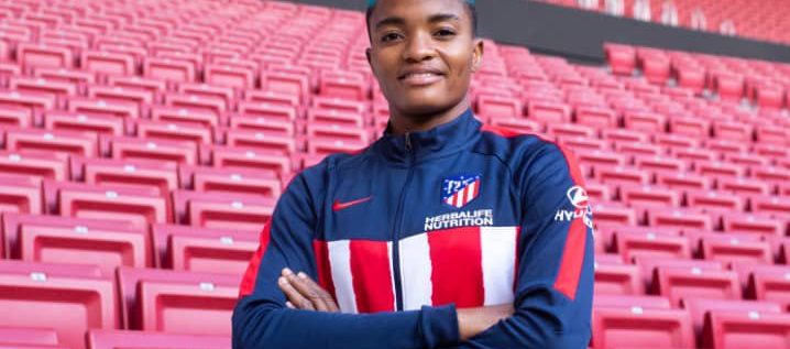 Super Falcons Striker Ajibade Joins Athletico Madrid On Two-year Contract