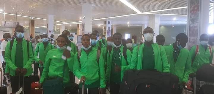WAFU U-17 Tournament: Golden Eaglets Arrive Togo