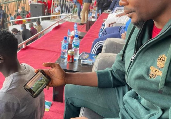 From Jos To Portugal, Super Eagles Stars Musa, Aweziem Watch NPFL Match