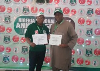 NNL Boss Congratulates Commends COO; Congratulates Akujobi On CAF Security Personnel Certification