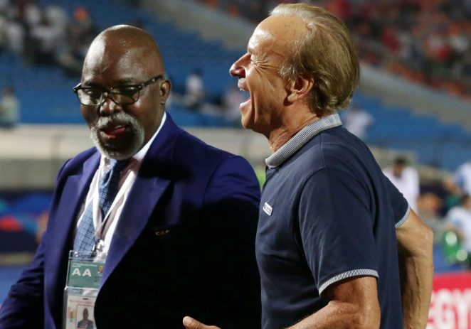 Amaju Pinnick “Justifies” Why Rohr Cannot Live In Nigeria Despite His Contract