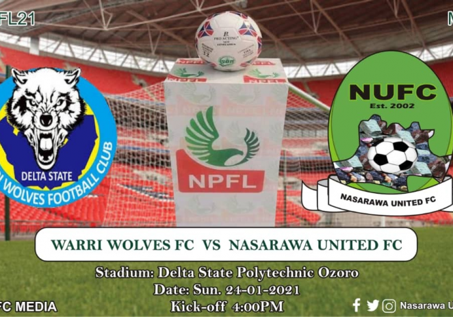 NPFL Matchday 6: Nasarawa United Seeks Revenge Against Wolves In Warri