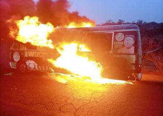 BREAKING NEWS: Wikki Tourists Involved In Ghastly Accident, Bus Burnt To Ashes