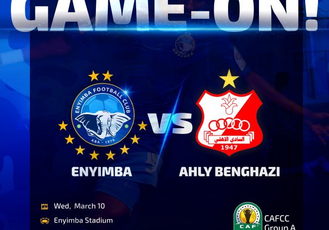 Enyimba Begin Confederation Cup Group Campaign Against Ahli Benghazi