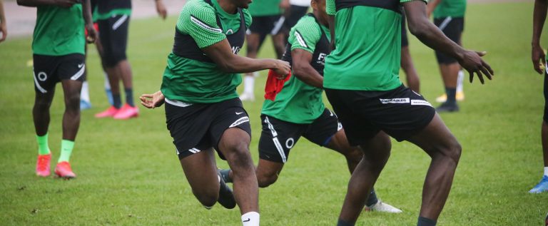 2021 AFCON Qualifiers: 23 Eagles Train In Lagos As Osimhen Arrives
