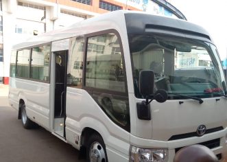 Governor Okowa Gives Delta Queens FC New Costal Bus