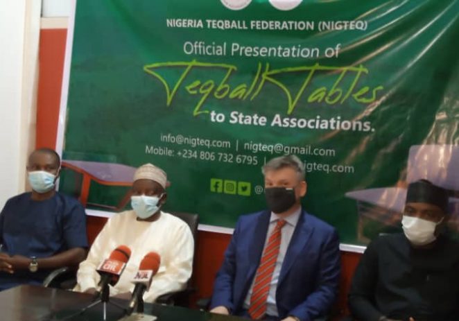 Nigeria Teqball Federation Distributes 56 Tables To State Associations, NPFL, NWFL Clubs