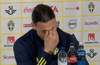 Sweden Return: Ibrahimovic Cries During Press Conference