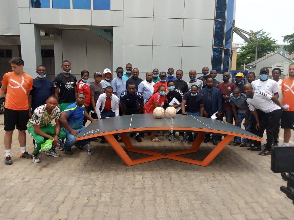Nigeria Teqball Federation Coaches, Referees 4day Capacity Training In
