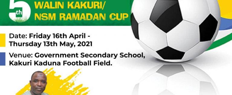 NSM/Walin Kakuri Ramandan Competition: Prominent Football Stakeholders Storm Kaduna