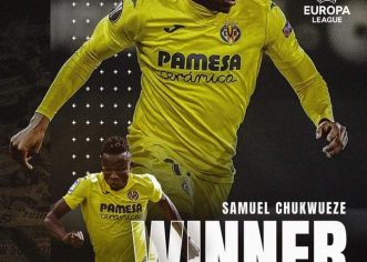 Samuel Chukwueze Wins UEFA Europa League After Defeating Manchester United