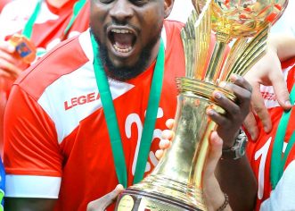 Nigerian International Goalkeeper Adams Dedicate Arab Super Cup Win To HFN, Ocheho