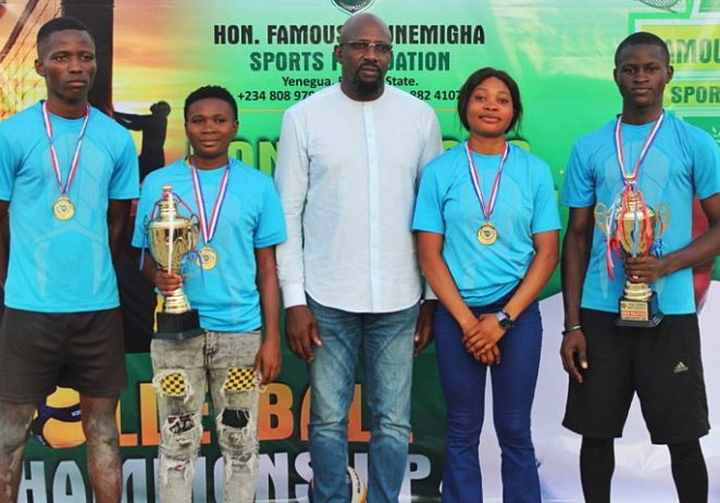 Rivers, Delta Emerge Winners Of Hon. Daunemigha Beach Volleyball Championship
