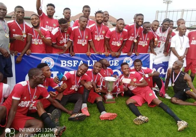 Sons United FC Emerge Champions Of 2021 Bayelsa State League