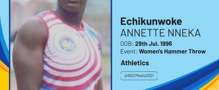 Nigeria Tokyo 2020 Athlete Profiling: Annete Echikunwoke   (Hammer Throw)