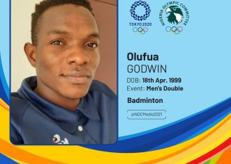 Profiling Tokyo Olympics Nigerian Athletes: Godwin Richard Olofua (Men’s Double Event)