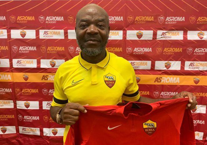 Former Flying Eagles Coach, John Obuh Appointed AS Roma’s Technical Director