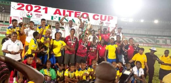 Bayelsa United, Bayelsa Queens Are Champions Of 2021 Male/Female Aiteo Cup