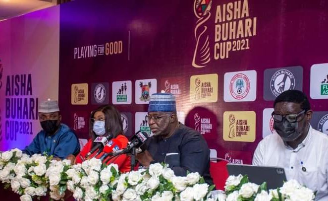 REVEALED: Why NFF Is Organising Aisha Buhari Invitational Football Tournament