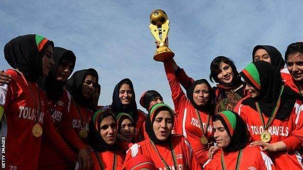 Taliban Bans Female Football In Afghanistan