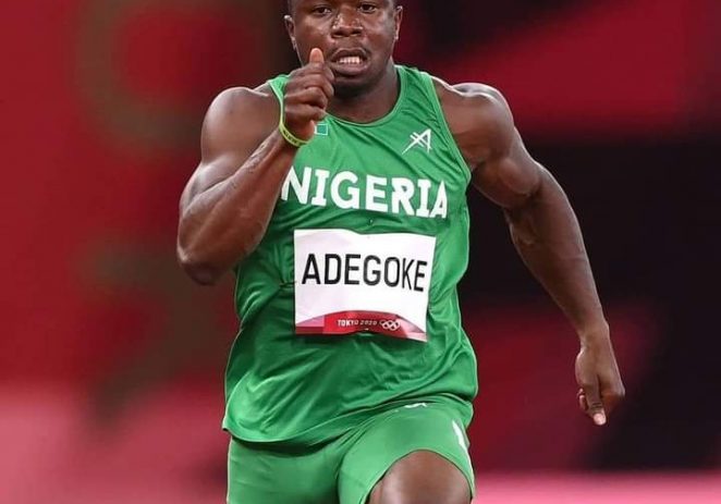 Edo State Lauds Olympics 100m Finalist, Enoch Adegoke Despite Injure