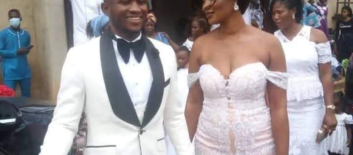 Ghana Black Stars Striker Marries Longtime Girlfriend