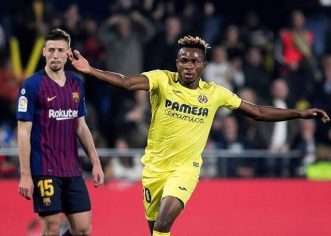 Samuel Chukwueze Out Of Villarreal’s Champions League Clash Against Atalanta
