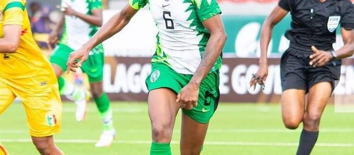 Uche Kanu’s Brace Power  Falcons Over Ghana In 2022 AWCON Qualifier