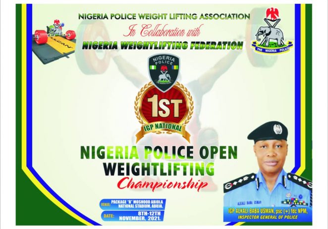 First IGP Open Weightlifting Championship Begins In Abuja November 8