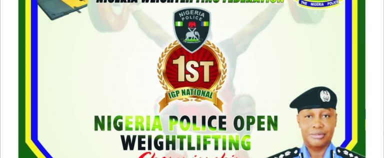 First IGP Open Weightlifting Championship Begins In Abuja November 8