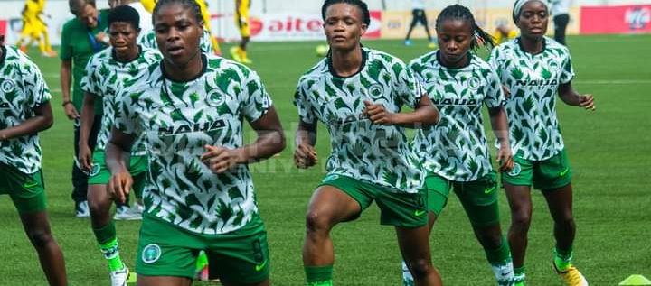 2022 AWCON Qualifier: 29 Falcons Train In Abuja Ahead Of Ivory Coast Matches