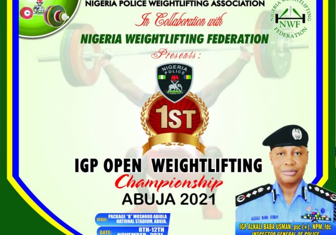Over 150 Lifters Converge In Abuja As IGP Open Weightlifting Championship Begins