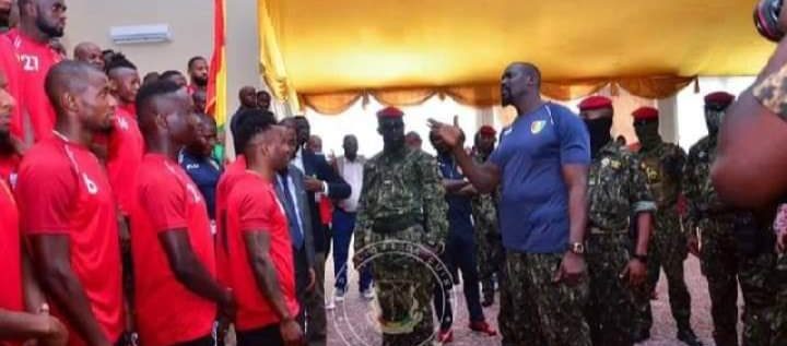 Guinea Military President Threatens Players If They Fail To Win 2021 AFCON