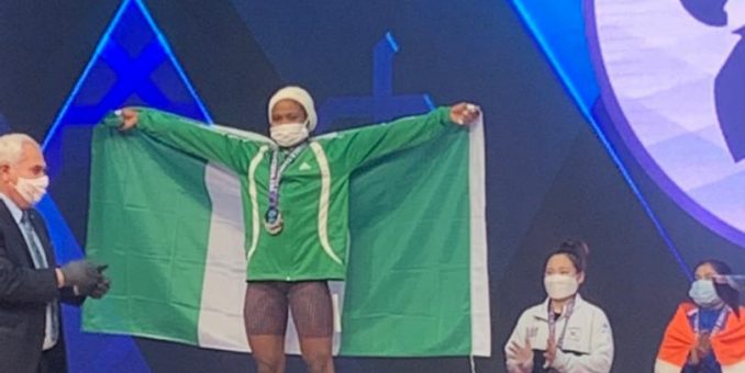 Olarinoye Adenike Adijat Wins Nigeria’s 2nd Gold Medal At IWF World Championship
