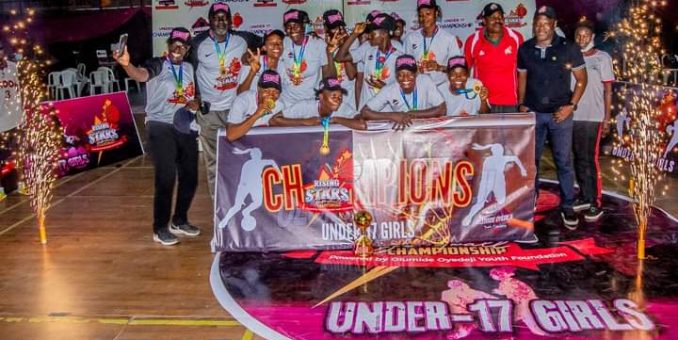 Lagos Are Rising Stars U-17 Girls Basketball Champions