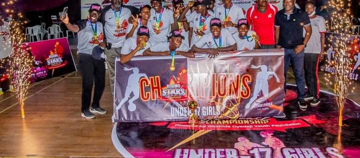 Lagos Are Rising Stars U-17 Girls Basketball Champions