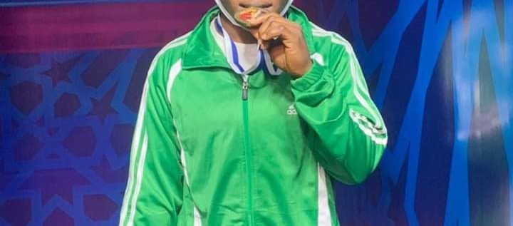 Lawal Rafiatu Folashade Wins Another Gold Medal For Nigeria At The 2021 IWF World Championship