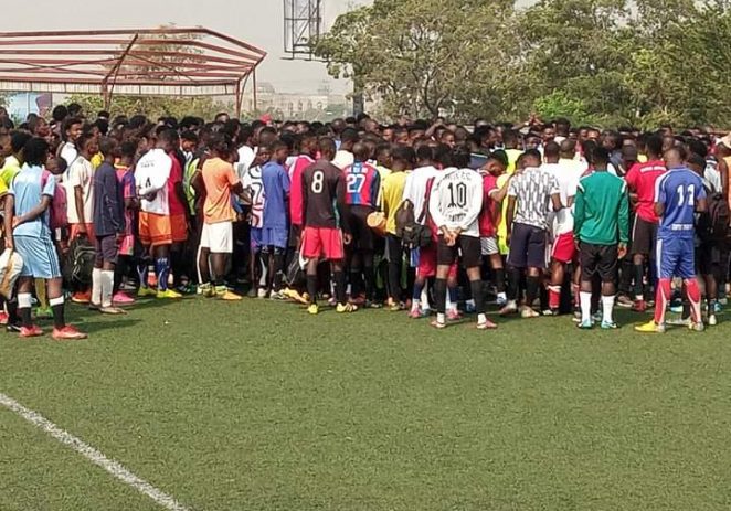 Over 1000 Players Turn Up For Water FC Football Trial