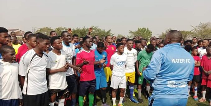 120 Players Penciled Down For Water FC Football Trial Final Screening