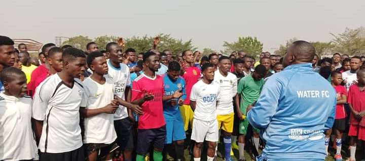 Water FC Management Appreciates NFF, NFCA, FCT FA, Media For Support During Football Trial