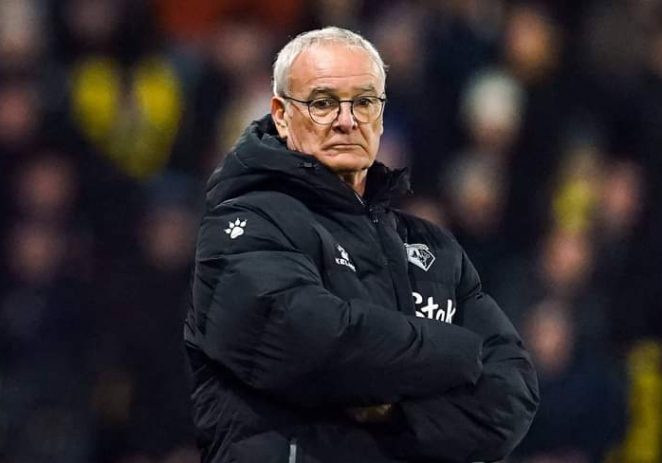 Watford Sack Manager Claudio Ranieri After Four Months In charge