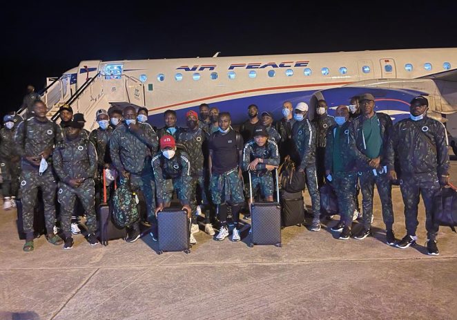 AFFON 2021: Super Eagles Arrive Garoua Cameroon, Set To Conquer Africa Again