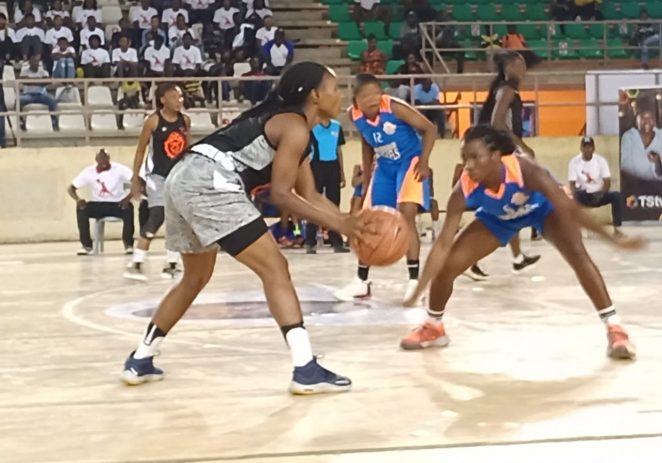 Nigeria Customs Battle First Bank In Mark D Ball Women’s Basketball Championship Final