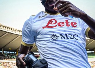Osimhen’s Brace Powers Napoli To 2nd On Serie A Table